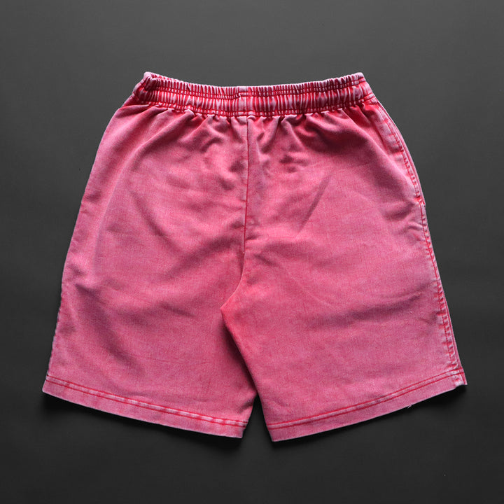 Berry Pink * Acid Wash Regular Short #17