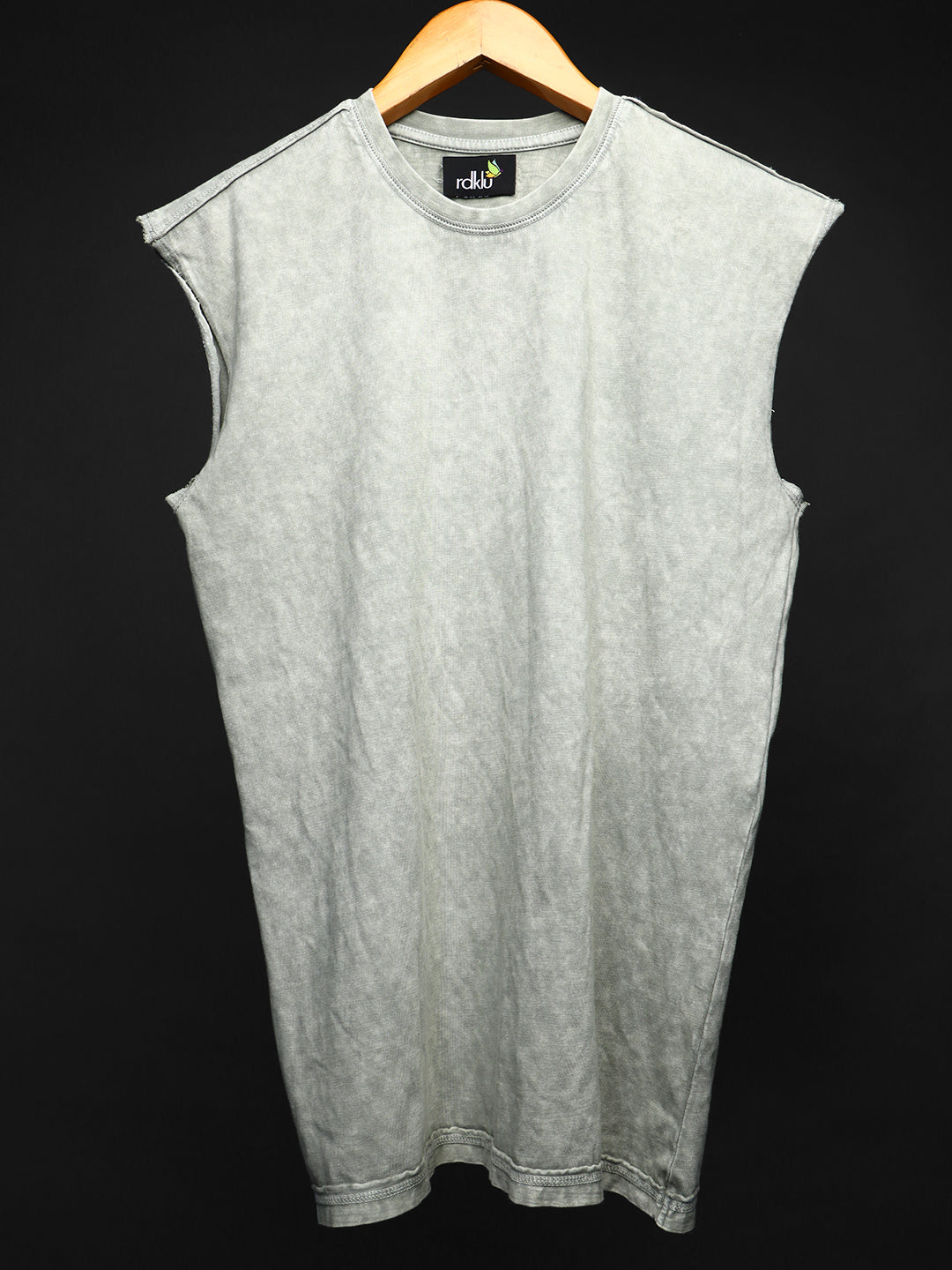 WASHED OUT BASIC * Sleeveless Vest#7
