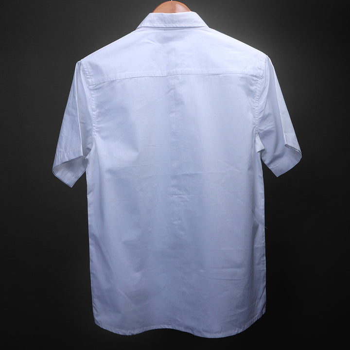 Crisp White * PLAIN SHIRT #12