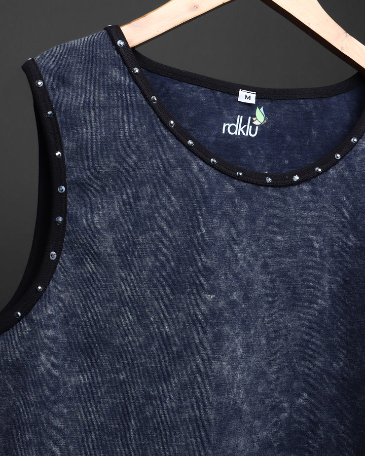 STUDDED WASHED OUT * SANDO#19