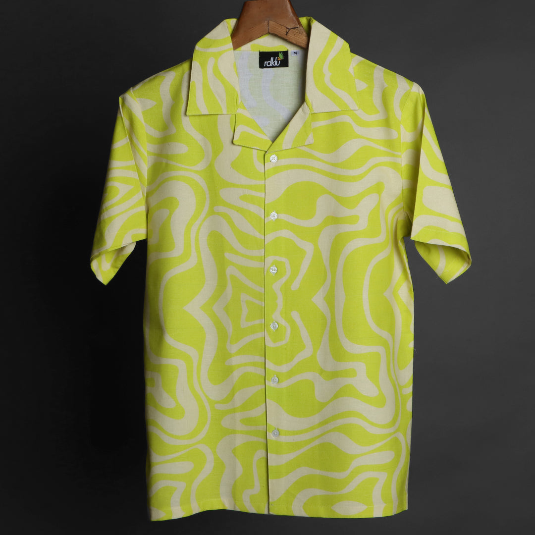 Prints - RDKLU-Cuban Shirt For Men#584