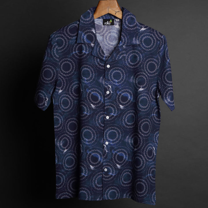 Prints - RDKLU - Cuban Collar Shirt For Men#458