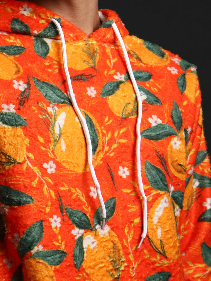 Unisex Printed Fur Hoodie #19
