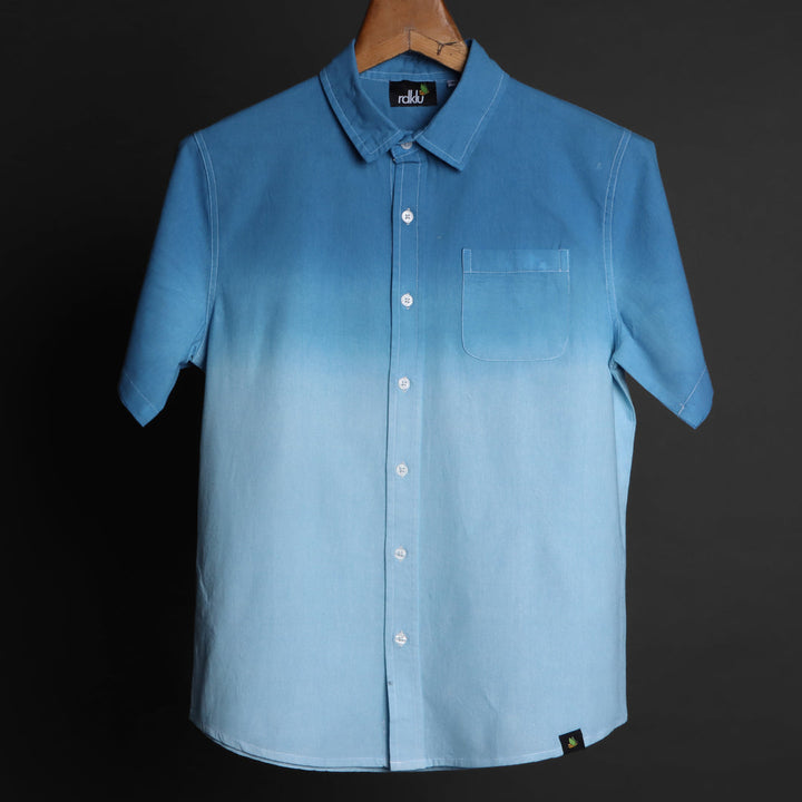 Prints - RDKLU -Ombre Dye Shirt For Men#494