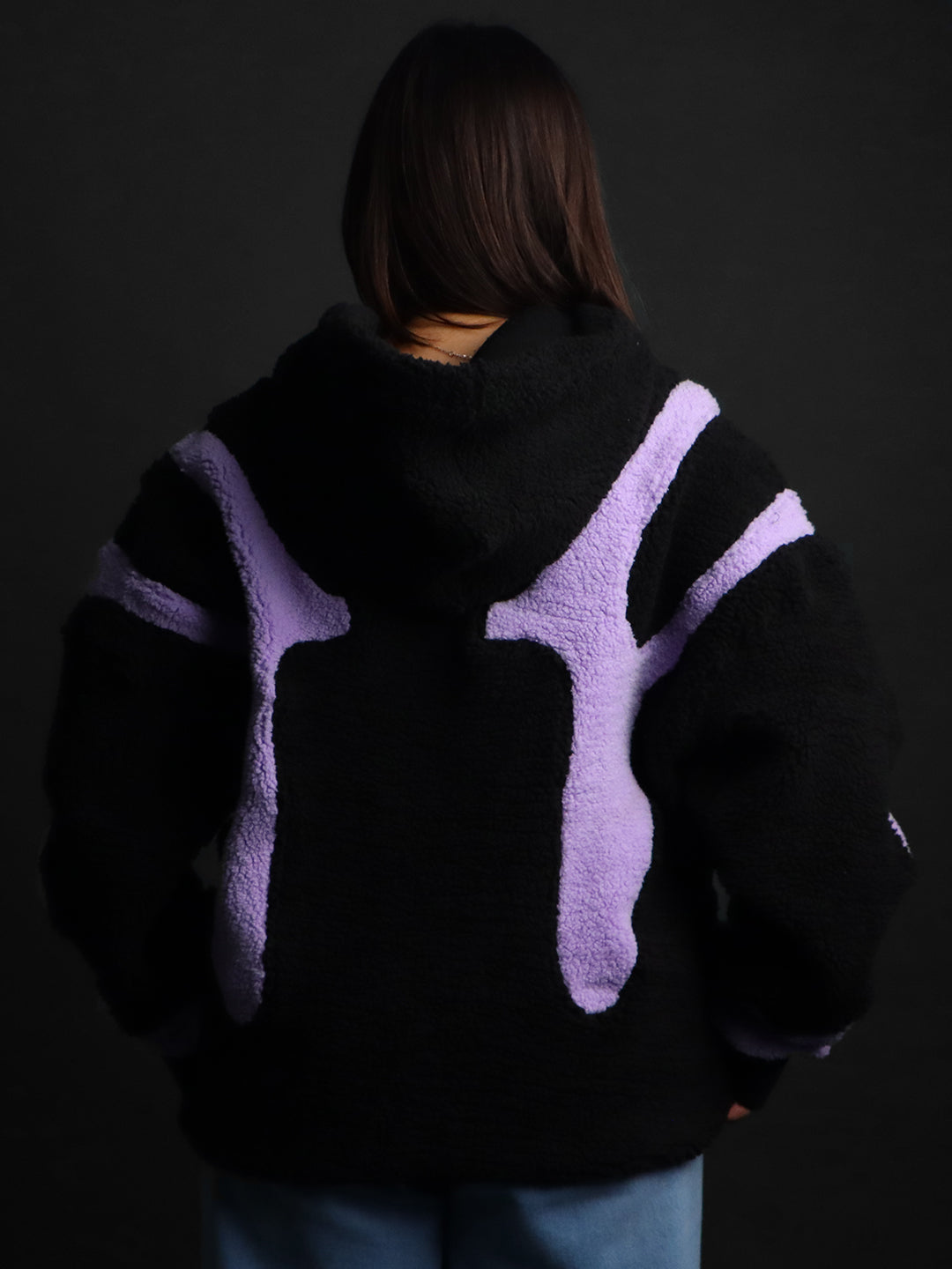 Dualflow Panel Fur Unisex OVER SIZE Hoodie#1