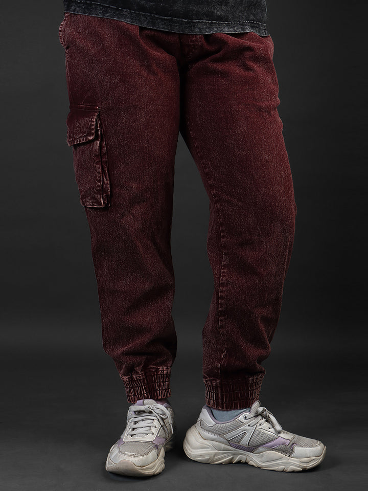 UNISEX ACID WASH JOGGER#11