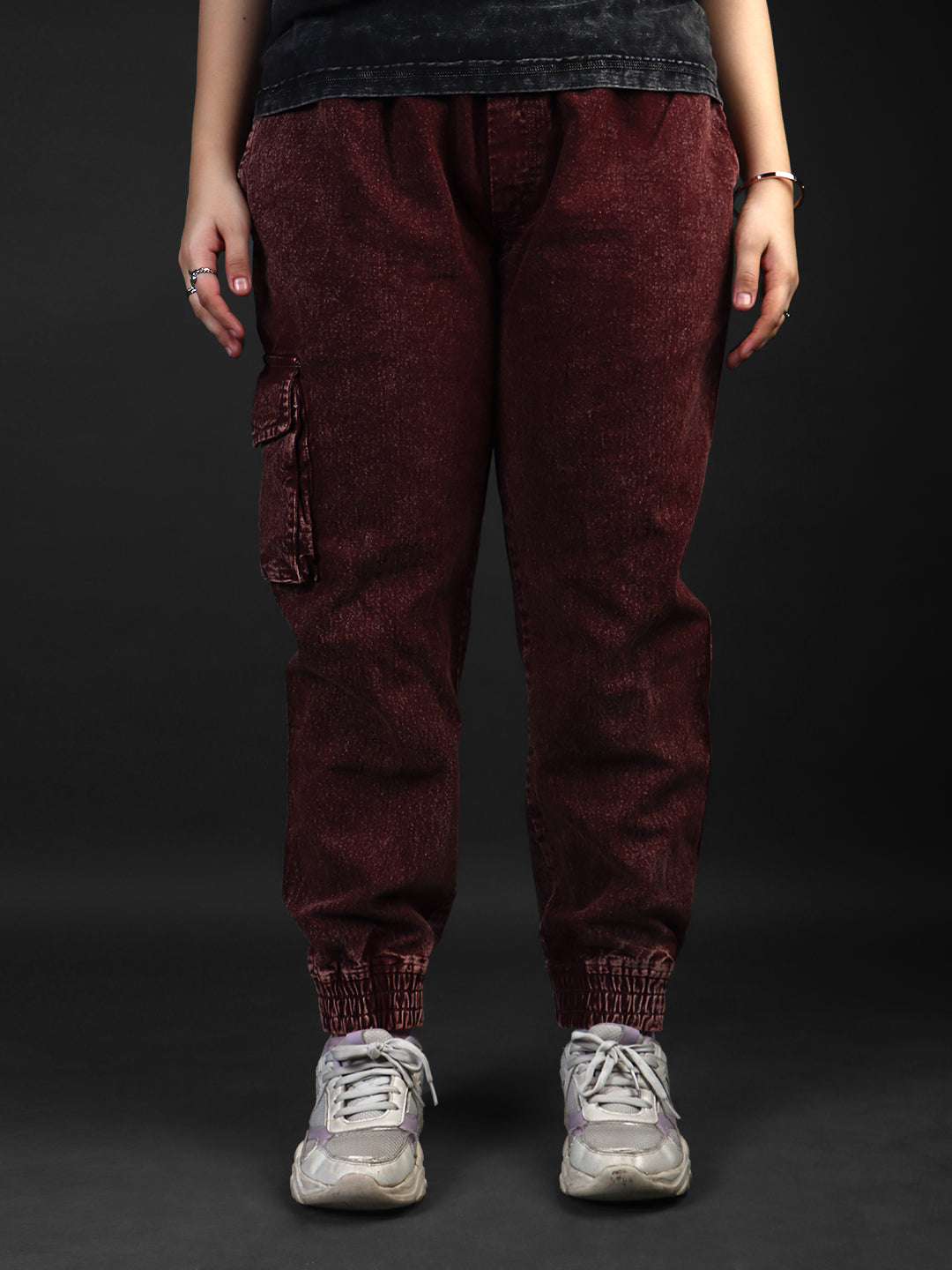 UNISEX ACID WASH JOGGER#11