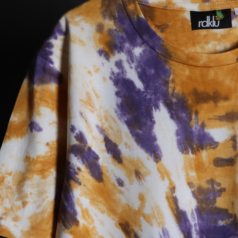 Men Tie And Dyed - RDKLU -Hand Tie & Dye Tee#6