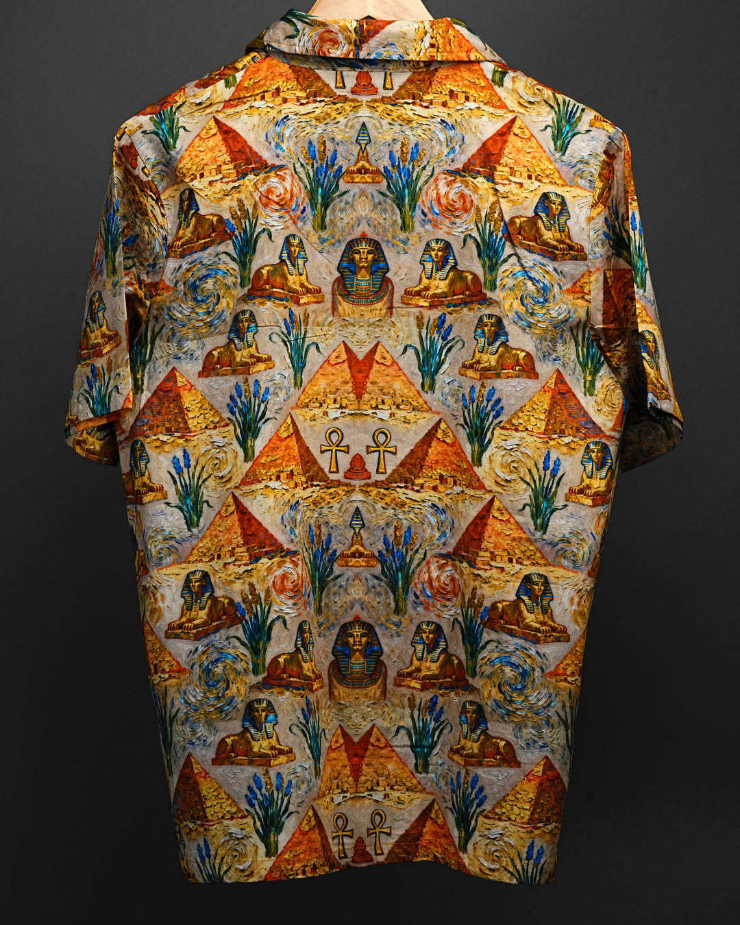 Thebes  - Cuban Collar Shirt #183