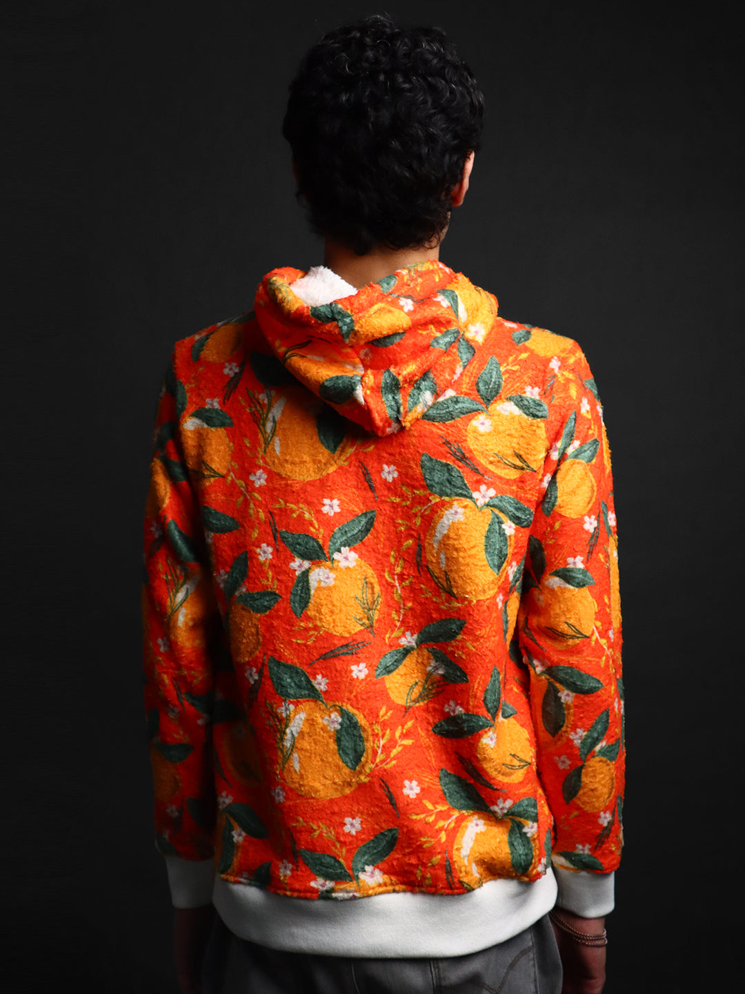 Unisex Printed Fur Hoodie #19