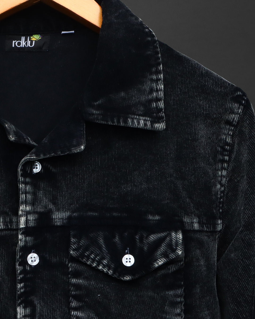 corduroy acid wash Shirt #163