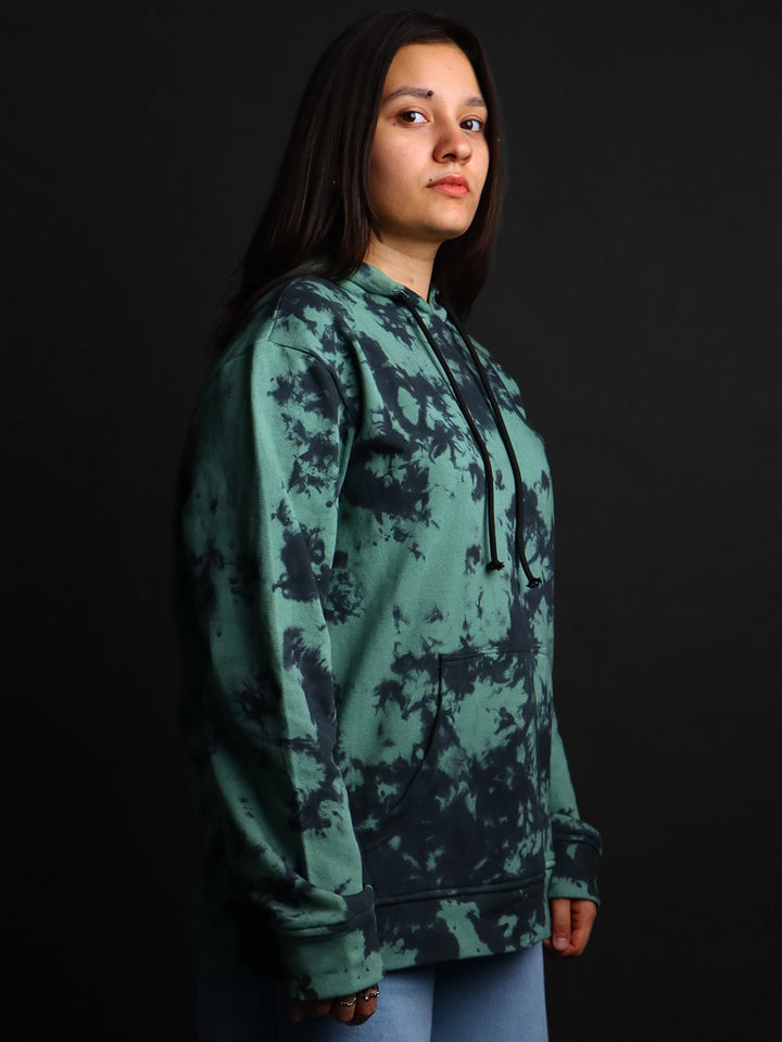 Shadow Leaf * Tie & Dye Unisex Hoodie#14