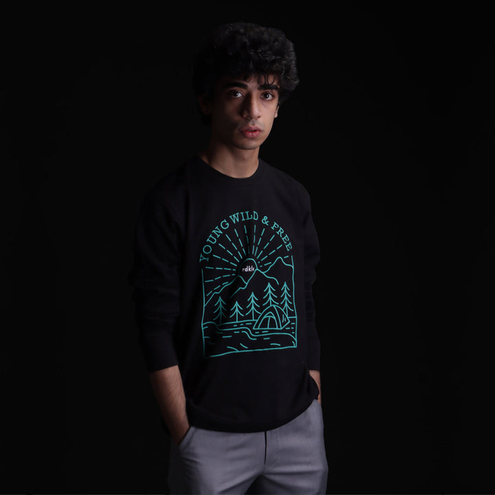 COTTON Embroidered SWEATSHIRT#42