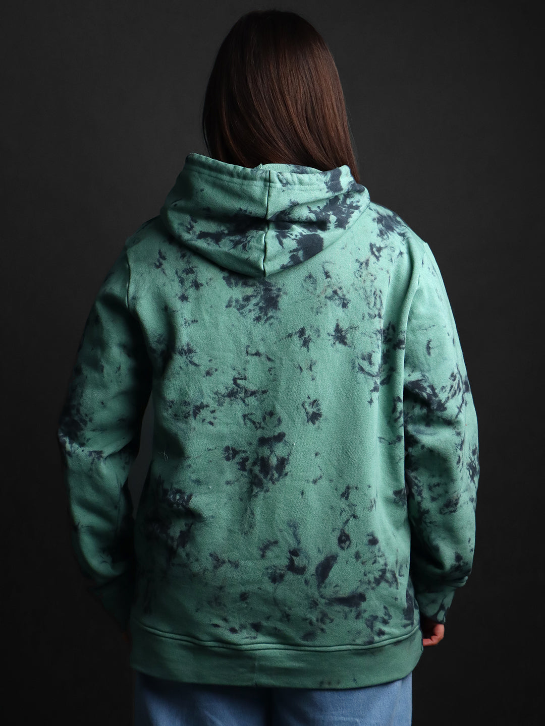 Shadow Leaf * Tie & Dye Unisex Hoodie#14