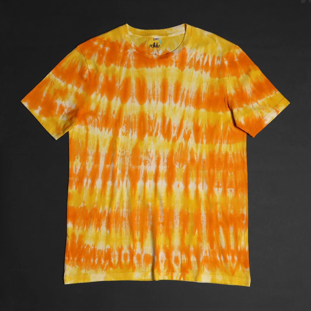 Men Tie And Dyed - Men's  Tie & Dye Co-Ord Tee & Shorts Set#15