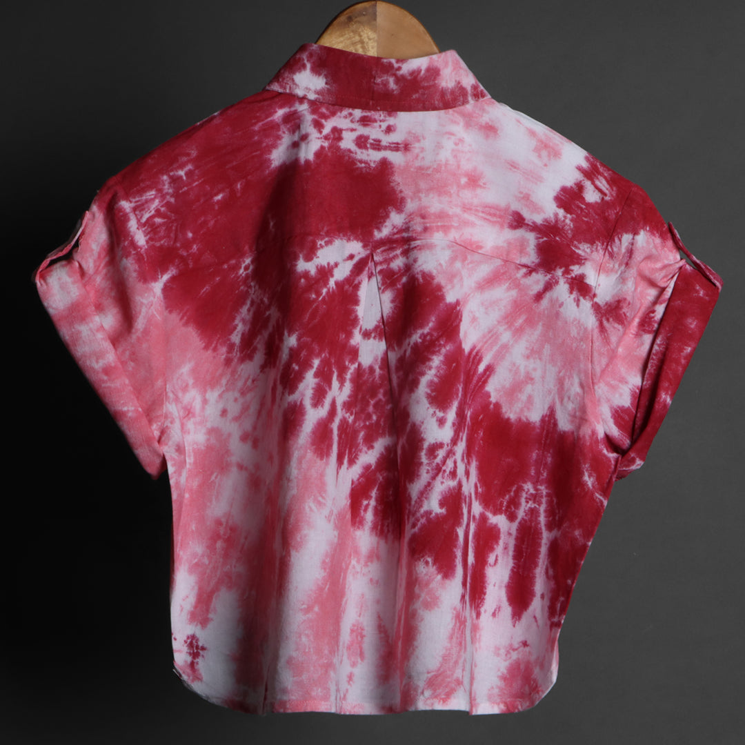 Crop Shirt - RDKLU - TIE & DYE CROP SHIRT#436