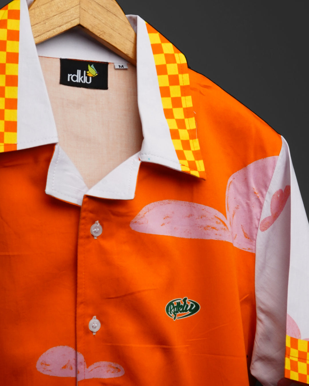 Printed Cuban Collar Shirt #160