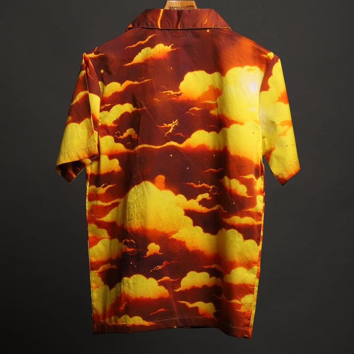 Prints - RDKLU *Reveille Cuban Collar Shirt For Men#628