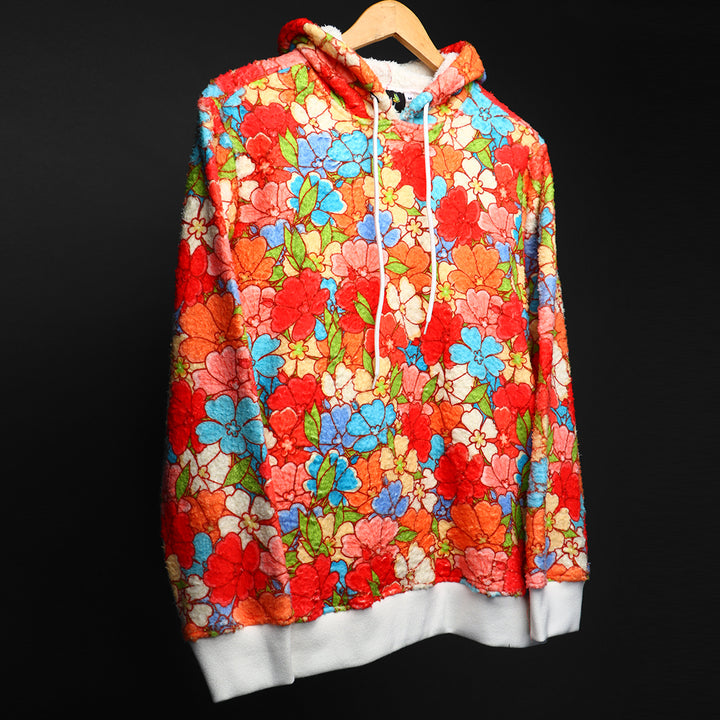 Unisex Printed Fur Hoodie #13