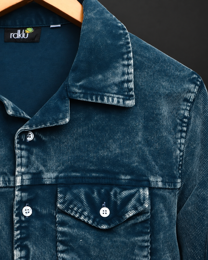 Bluehaven Corduroy acid wash Shirt #168