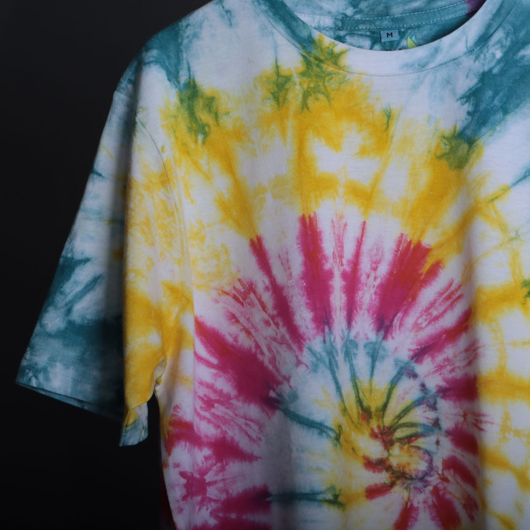 Men Tie And Dyed - RDKLU -Hand Tie & Dye Tee#17