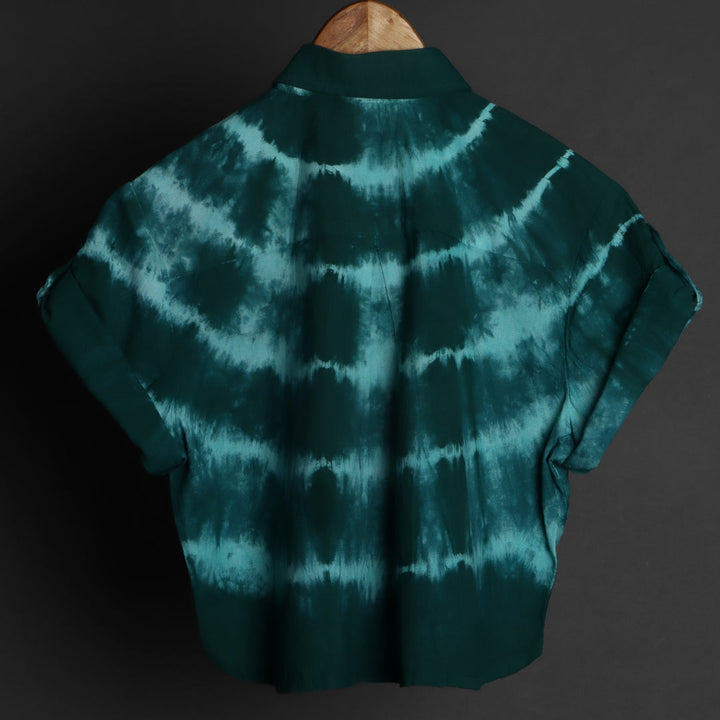 Crop Shirt - RDKLU TIE & DYE CROP SHIRT#438