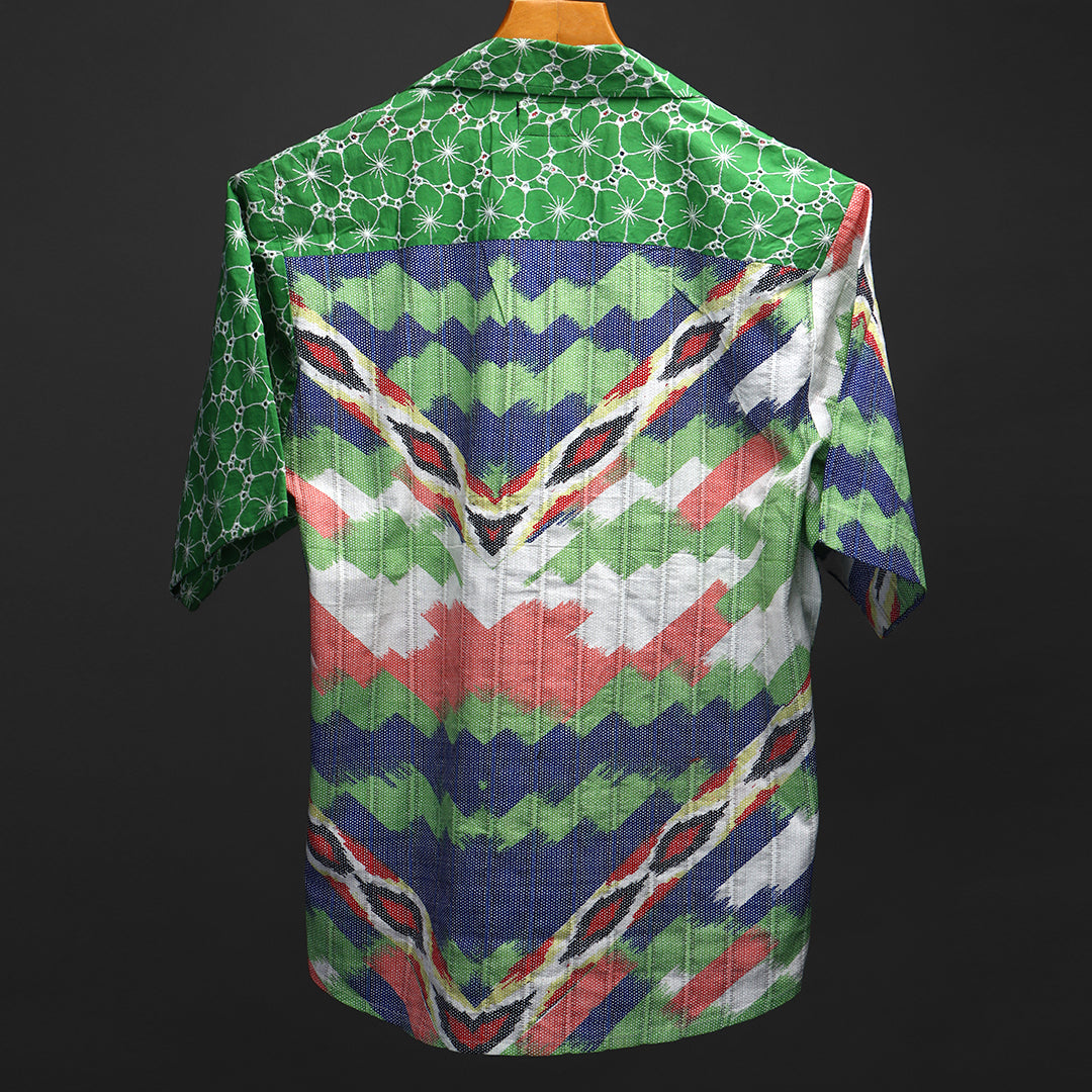 CIPHER * Cuban Collar Shirt For Men #130
