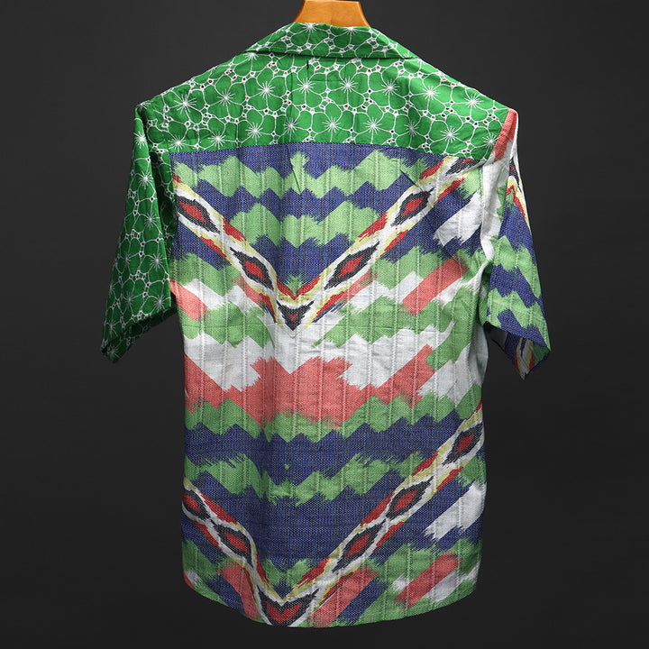 CIPHER * Cuban Collar Shirt For Men #130