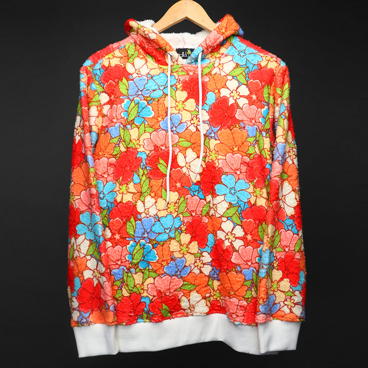 Unisex Printed Fur Hoodie #13