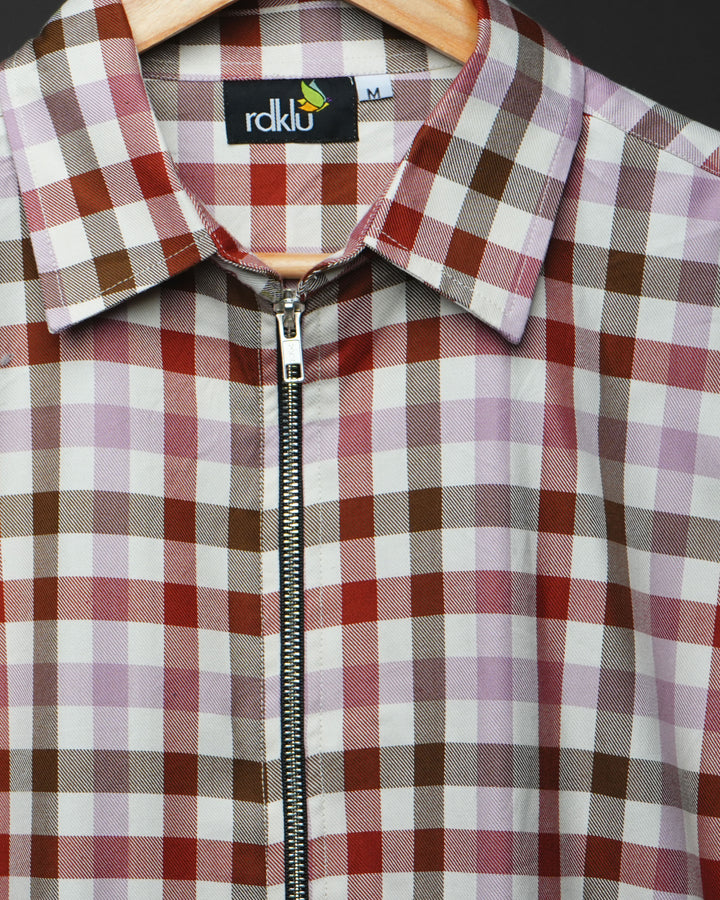 Mulberry Zip Shirt #205
