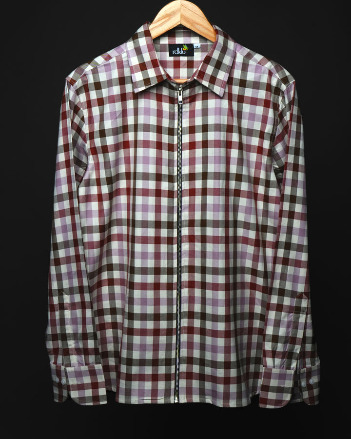 Mulberry Zip Shirt #205