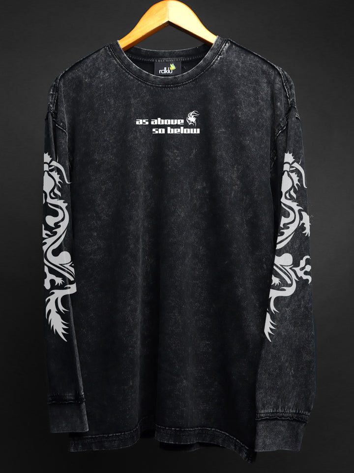 WASHED OUT LONGSLEEVE TEE #21
