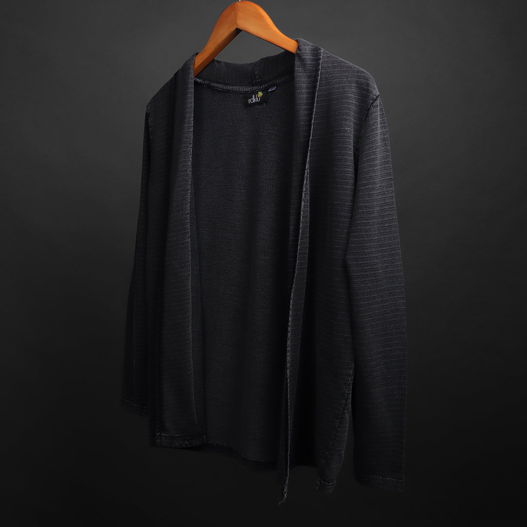 OBSIDIAN ACID WASH UNISEX SHRUG #28