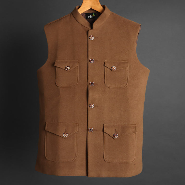 RDKLU Woolen Tweed MEN'S Waist-coat #18