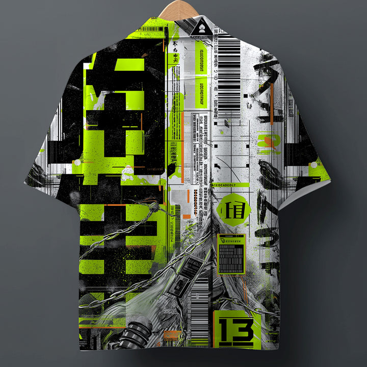 Printed Cuban SHIRT #9