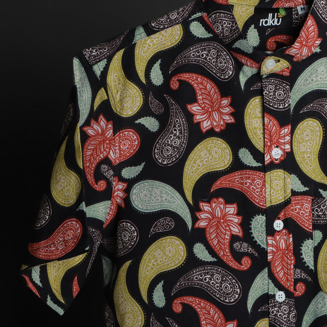 Prints - RDKLU-Moire Shirt For Men#576