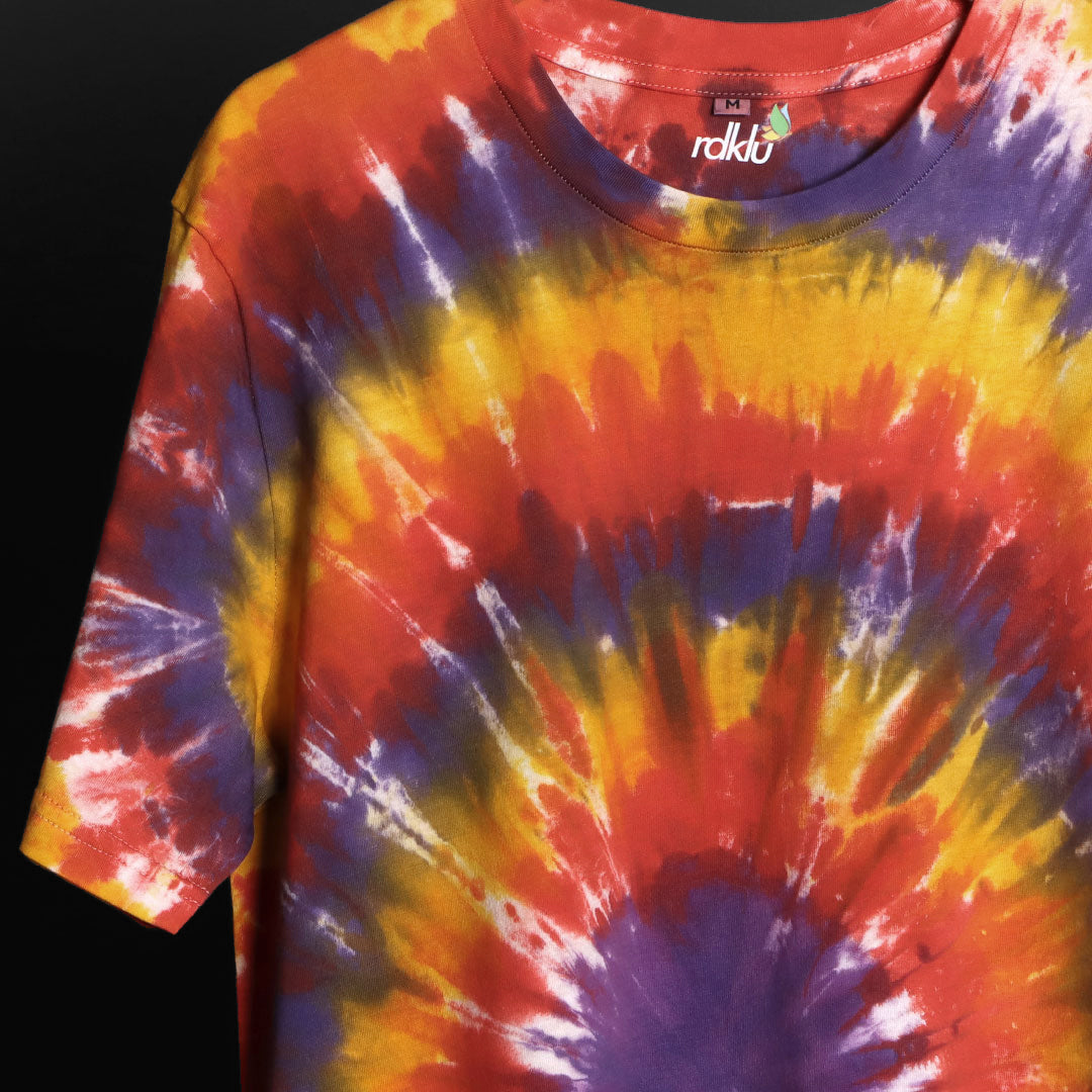 Men Tie And Dyed - RDKLU - Hand Tie & Dye Tee#24