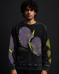 Parā  * Acid Wash Long Sleeve Tee #51