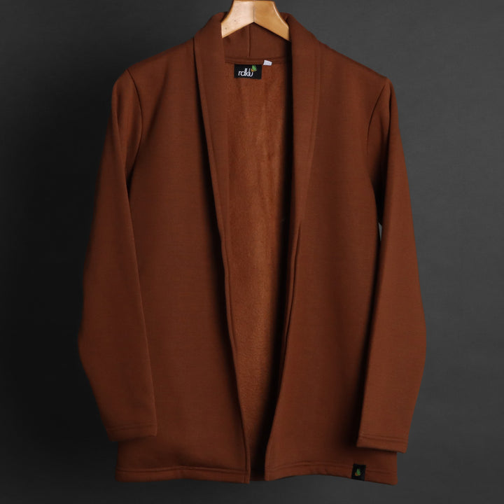 UNISEX grizzly bear brown SHRUG #09