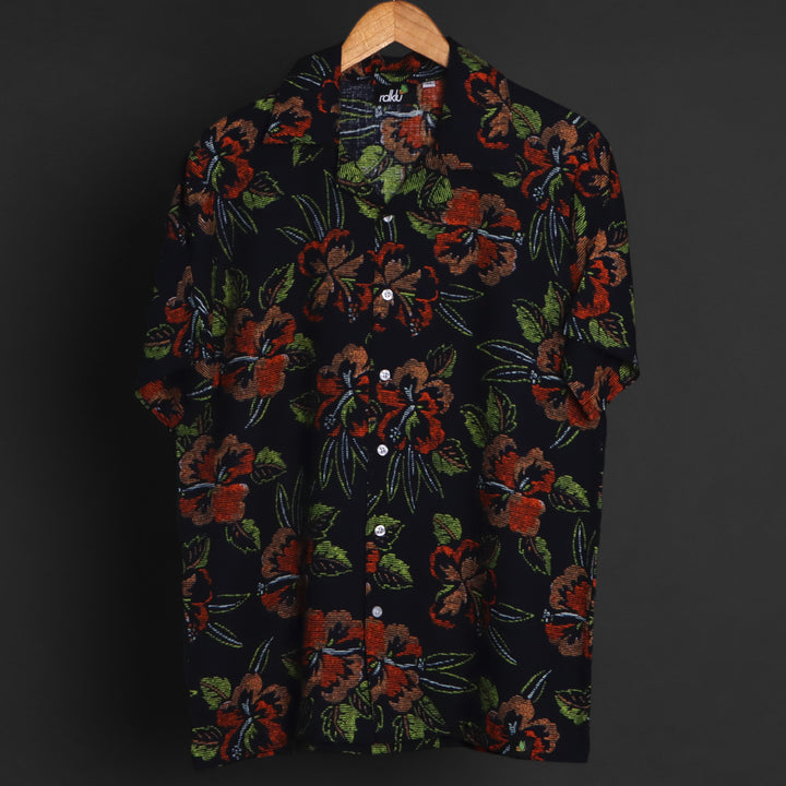 RDKLU Cuban Collar Shirt For Men #127