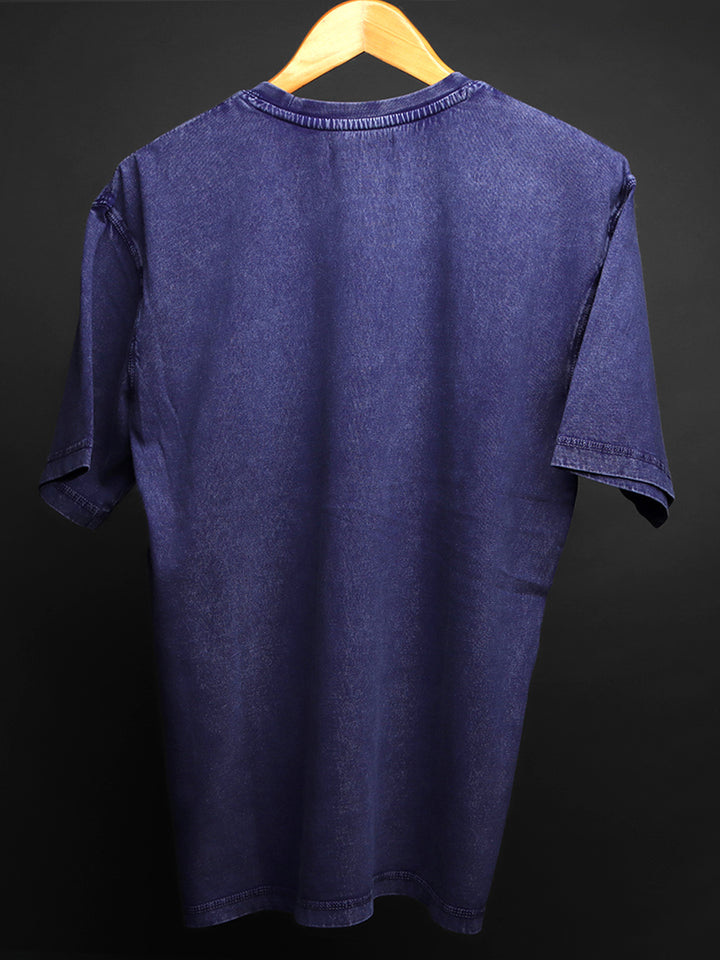 STONE WASH * HEAVY GSM PRINTED OVERSIZED TEE #28