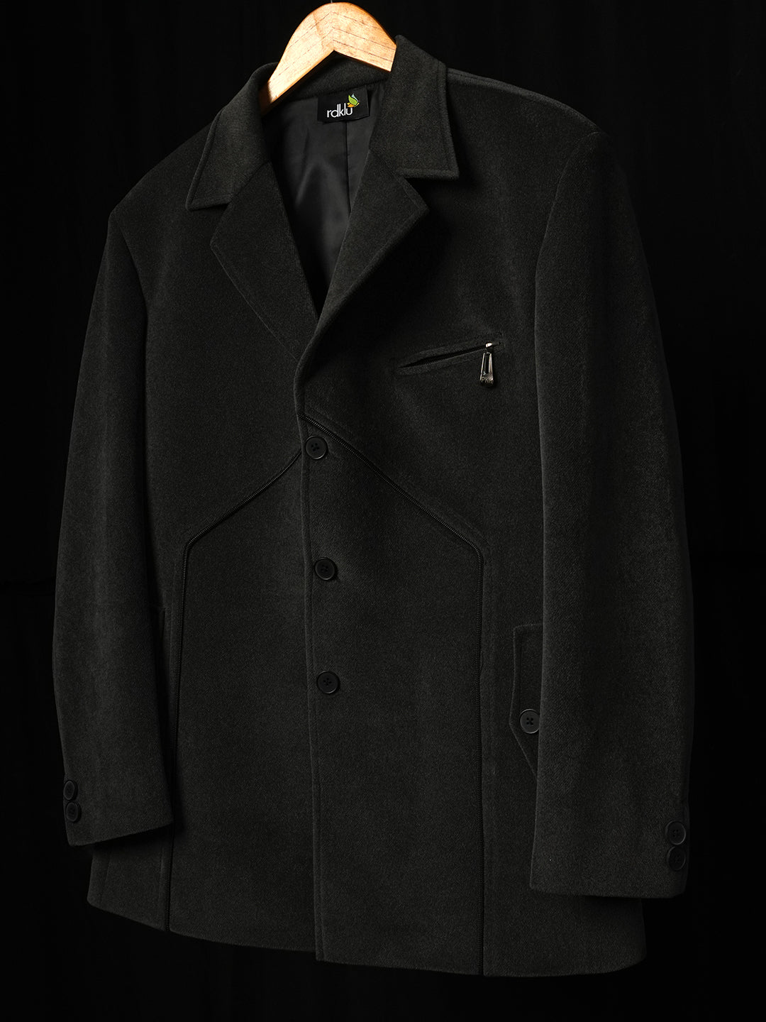 Warwick * Woolen Pea Coat#8