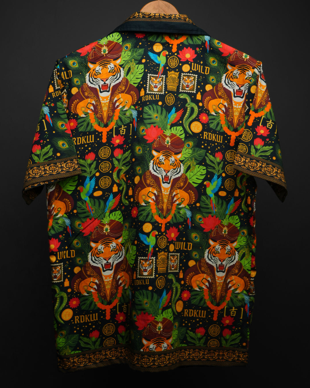 Shikaar * Printed Cuban Collar Shirt #180