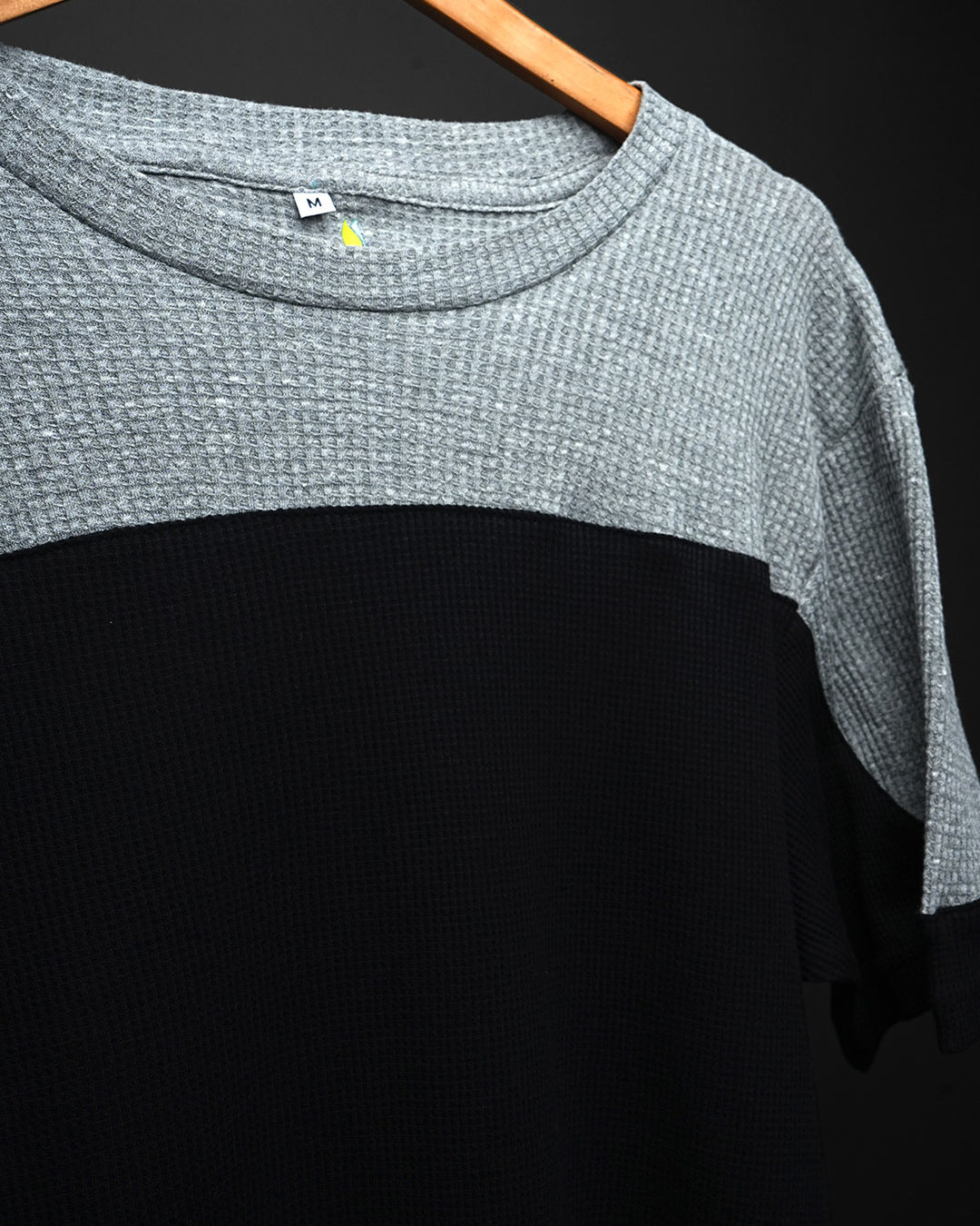 WAFFLE KNIT TEE#4