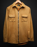 Sandstone - Suede Zip Shirt #168