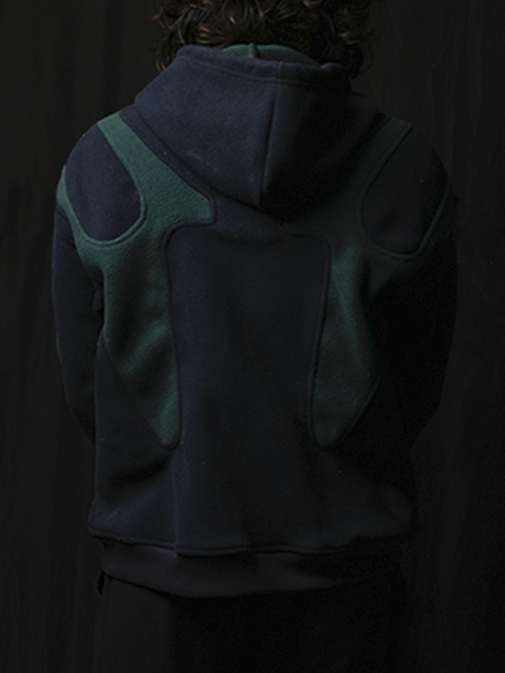 Dualflow Panel Fur Unisex OVER SIZE Hoodie#2