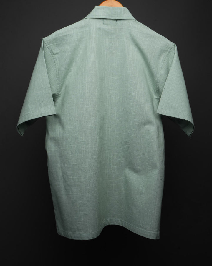 Sage Breeze * Zipper Shirt #165