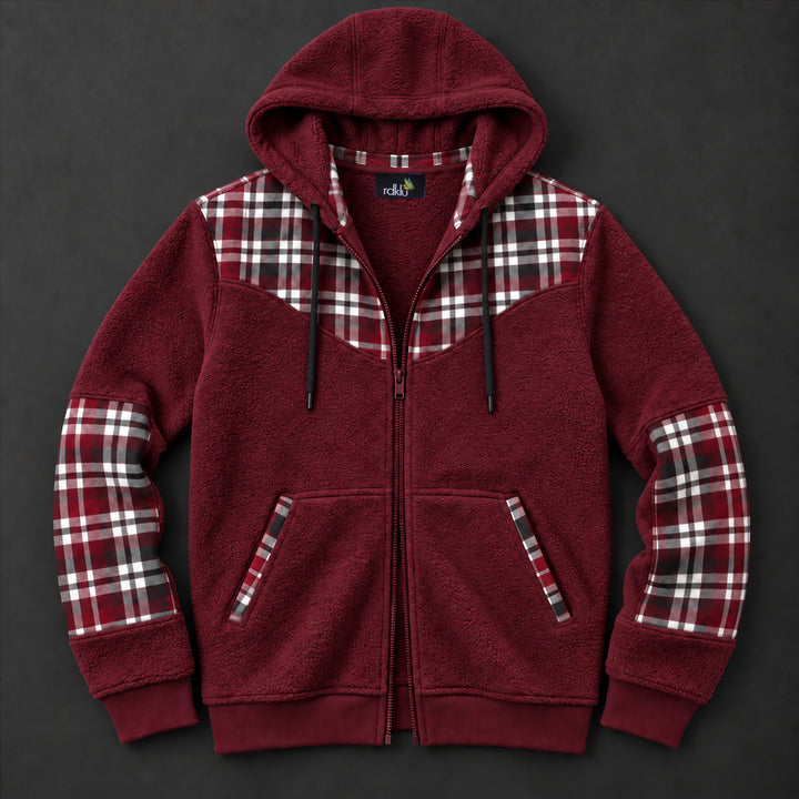 UNISEX Winewood Flannel Hoodie #41
