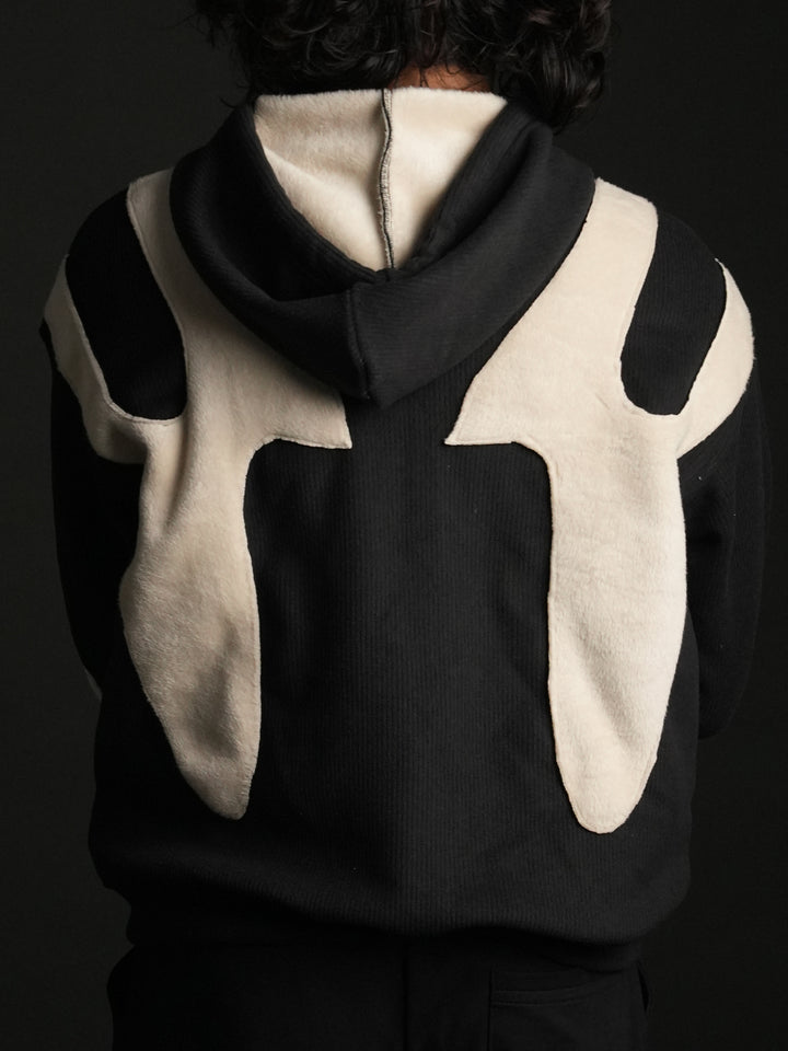 Dualflow Panel Fur Unisex OVER SIZE Hoodie#3