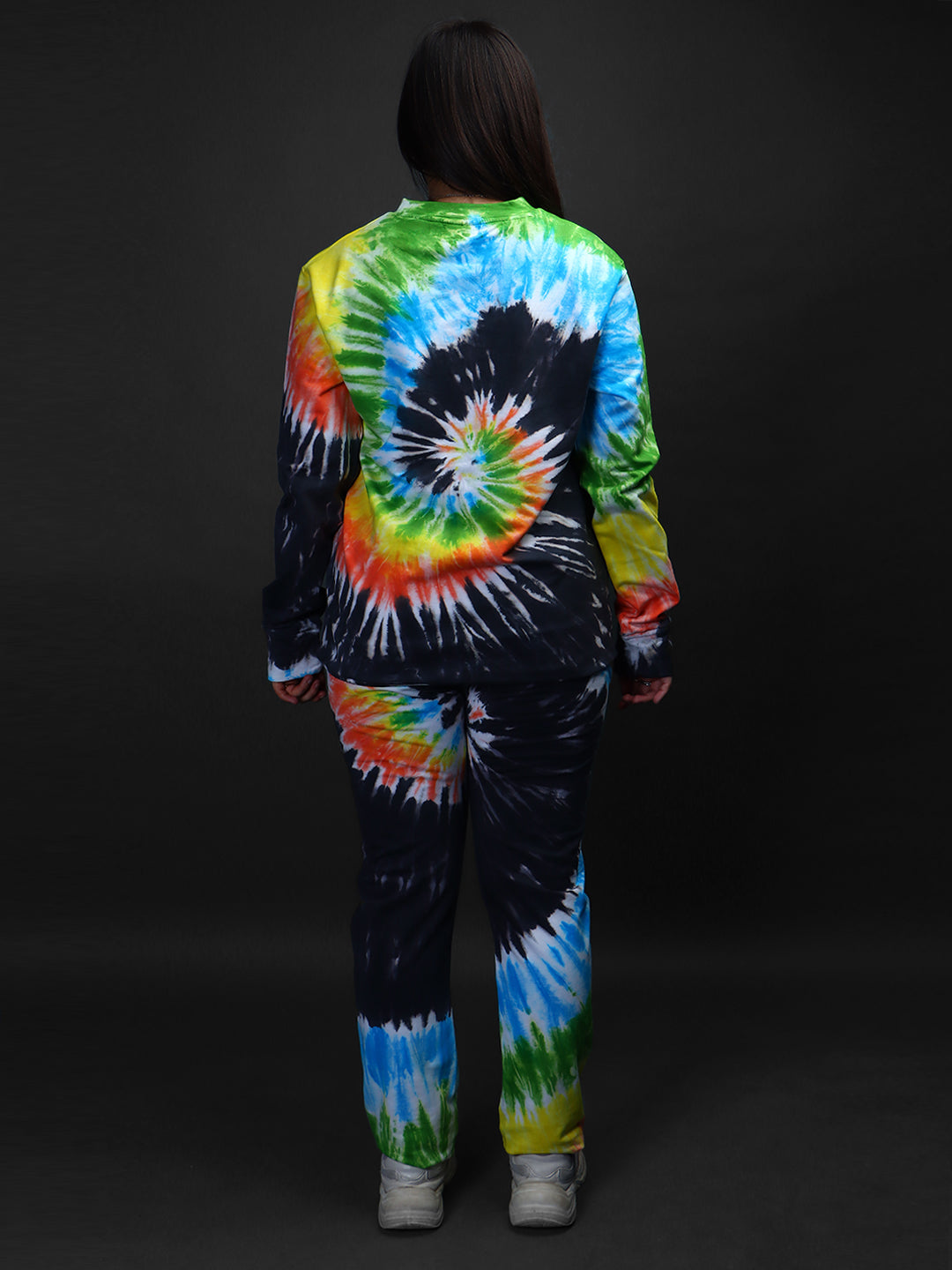 UNISEX * Tie & Dye Co-Ord Sweatshirt Jogger Set#29